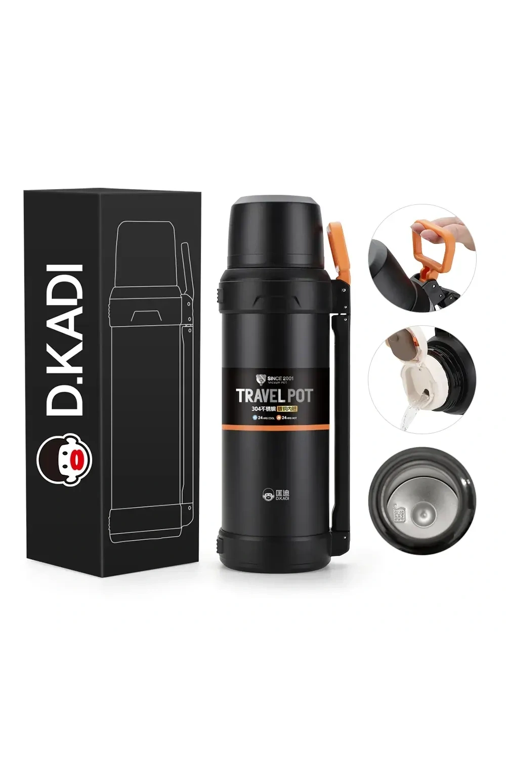 Travel Safe Pot 2.5 LT Termos