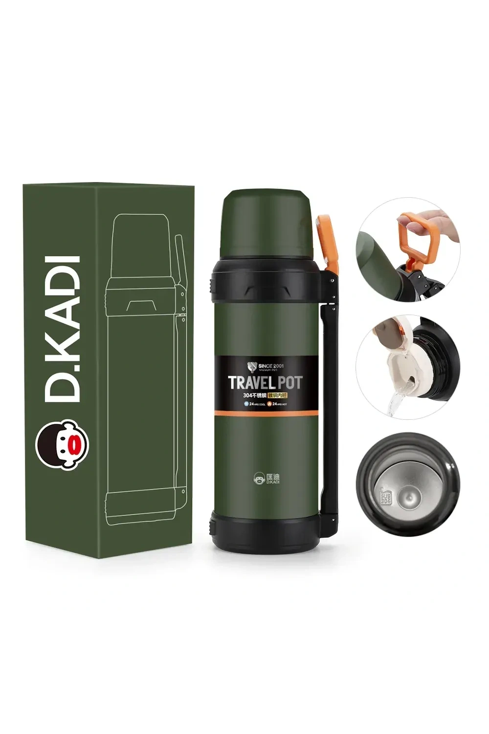 Travel Safe Pot 2.5 LT Termos