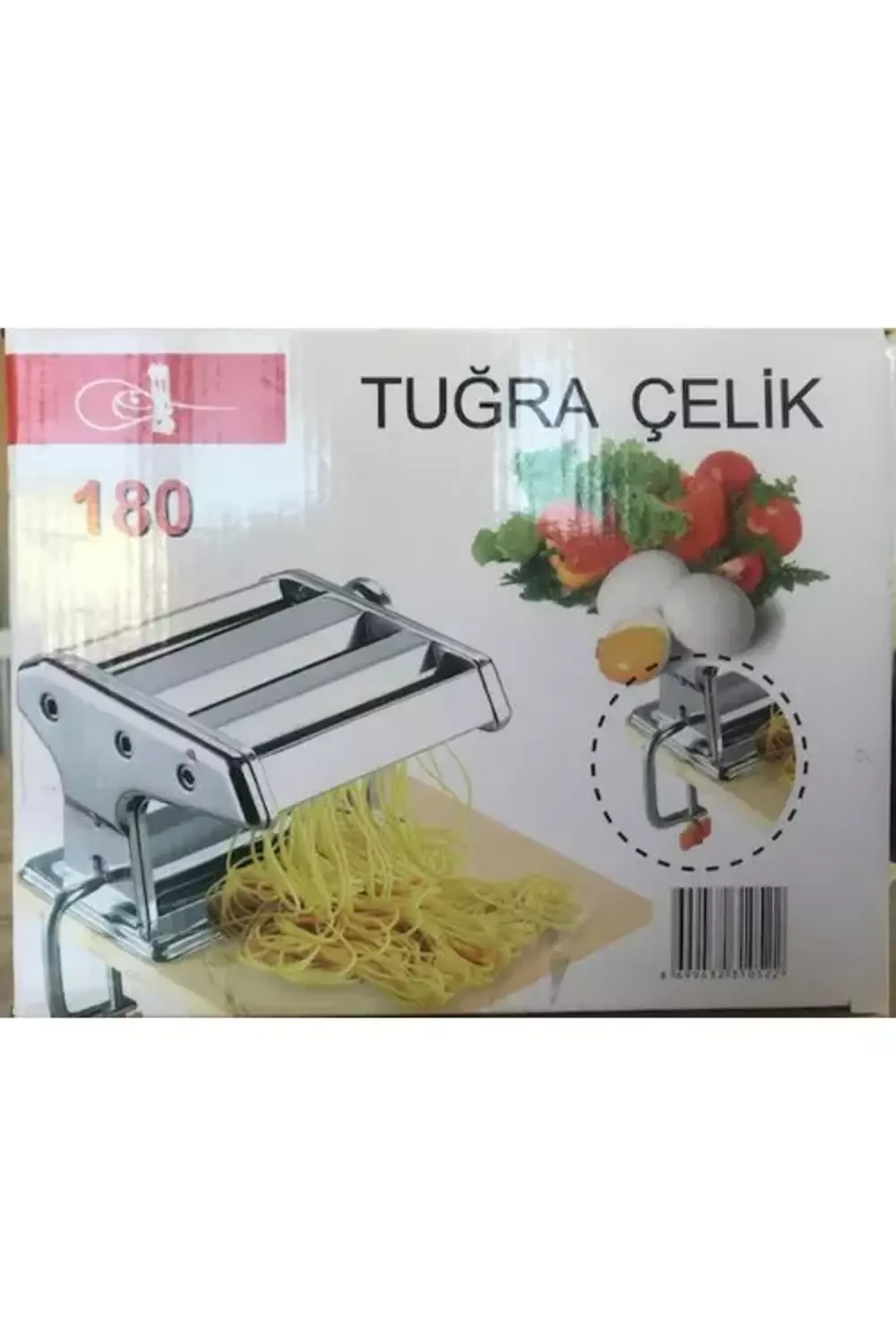 Tuğra Çelik Yerli Erişte Makinesi 180 Mm