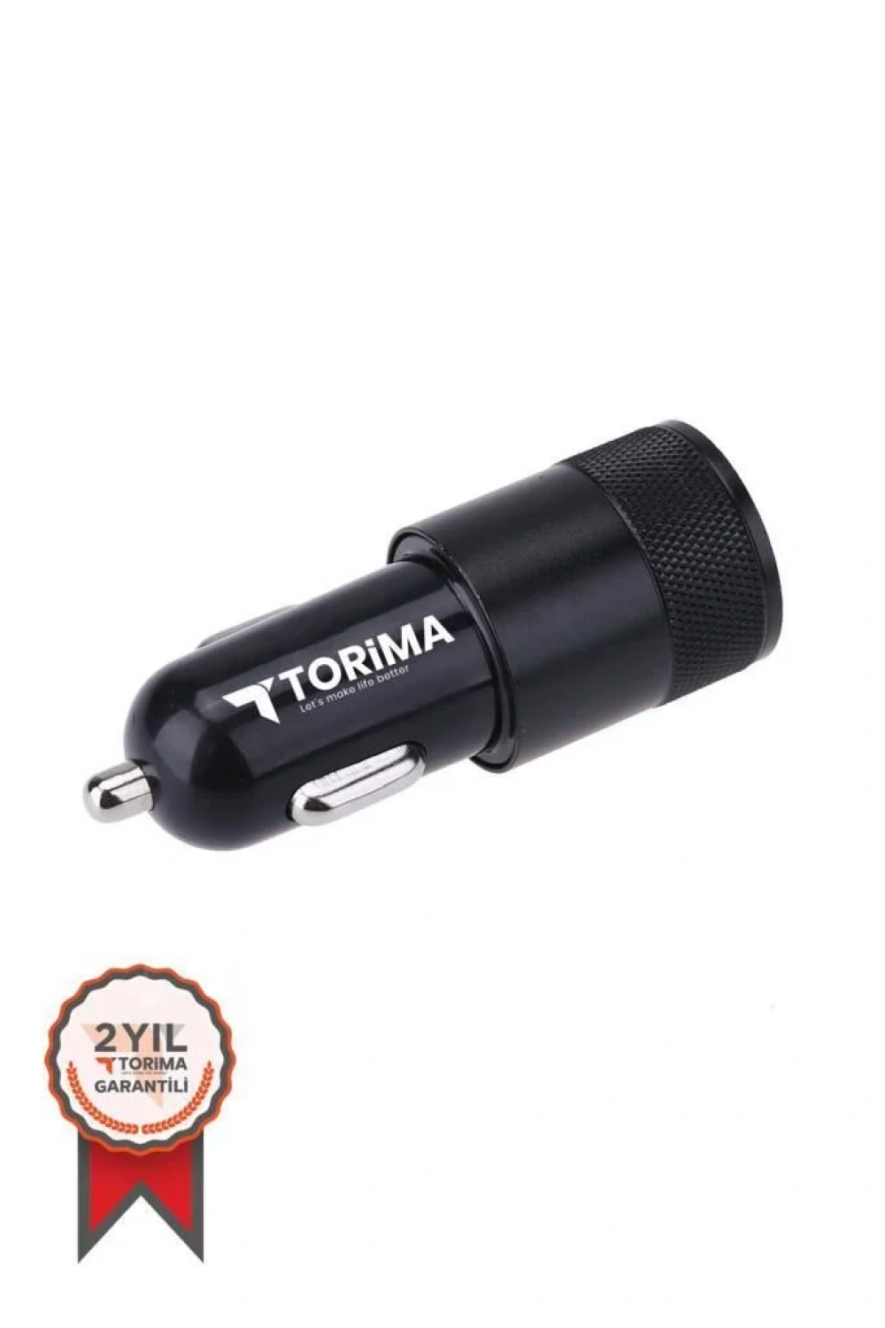 Tüm Araçlara Uyumlu Araba Çakmaklık Çift Usb Girişli Oto Şarj Aleti Soketi