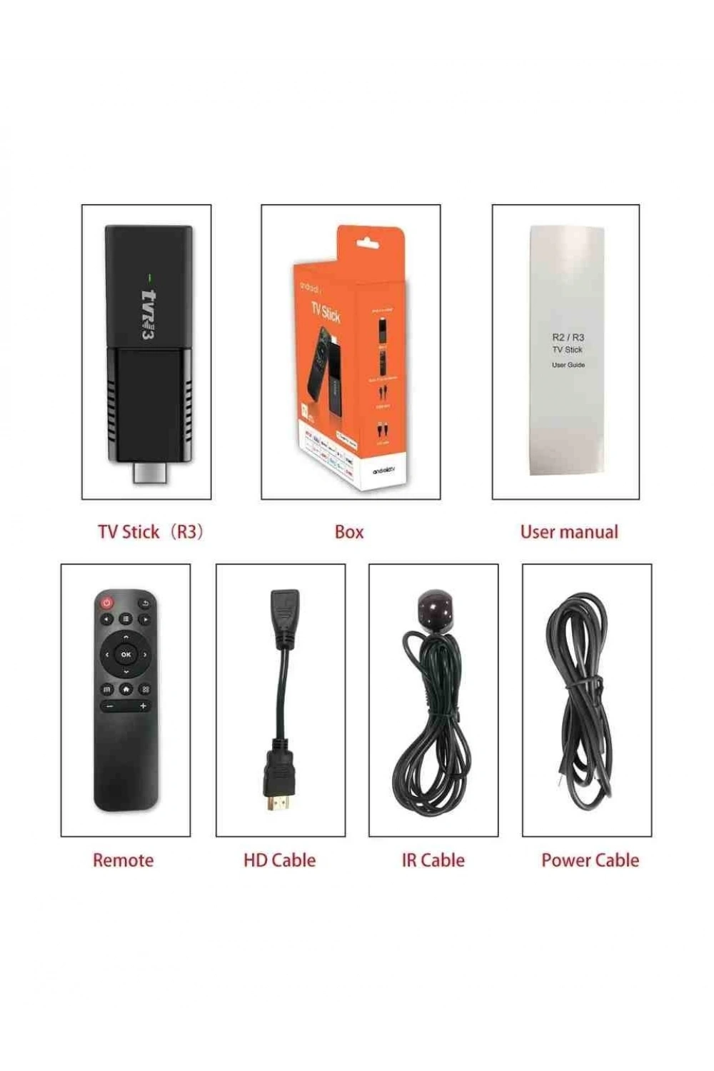 Tvr3 Box S Tv Stick Android Box 4k Android 13 Sürüm 2gb Ram 16gb Hafıza Wifi 2.4 Android Tv