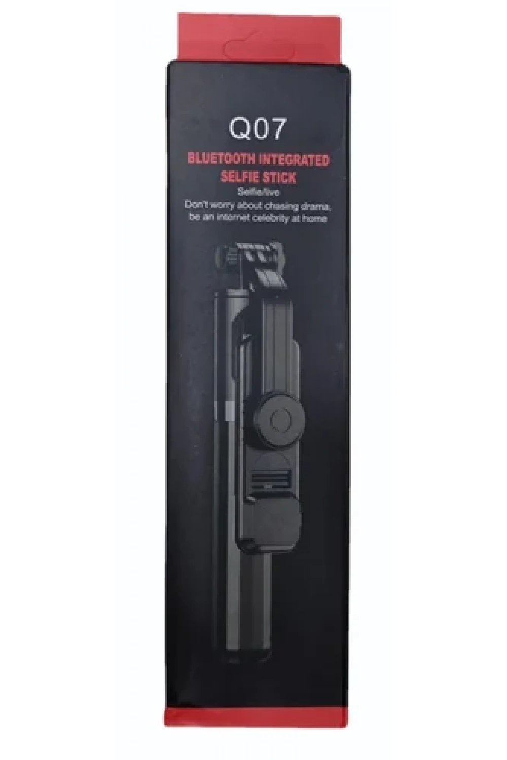 Universal Q07 6 Inç Halka Işık Taşınabilir Bluetooth Selfie Stick Tripod