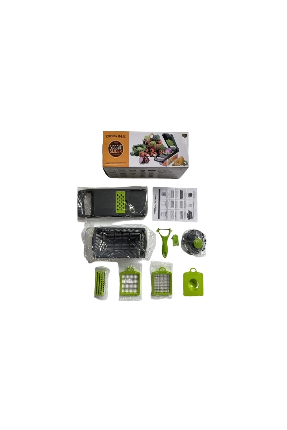 Veggie Slicer Sebze Doğrayıcı Sebze Dilimleyici 14 Pcs