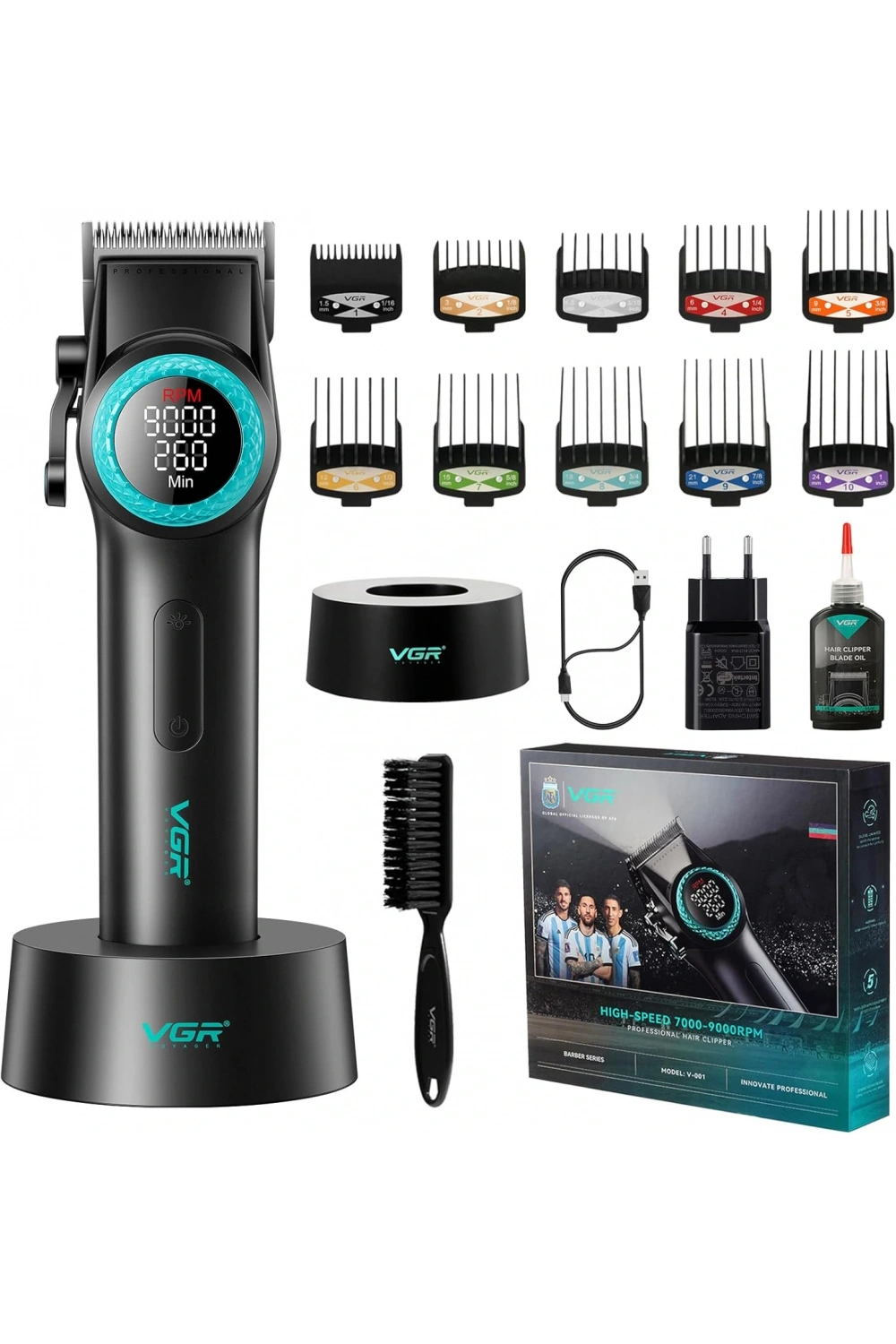 Vgr V-001 Profesyonel Salon Kalitesinde Saç Kesme Makinesi