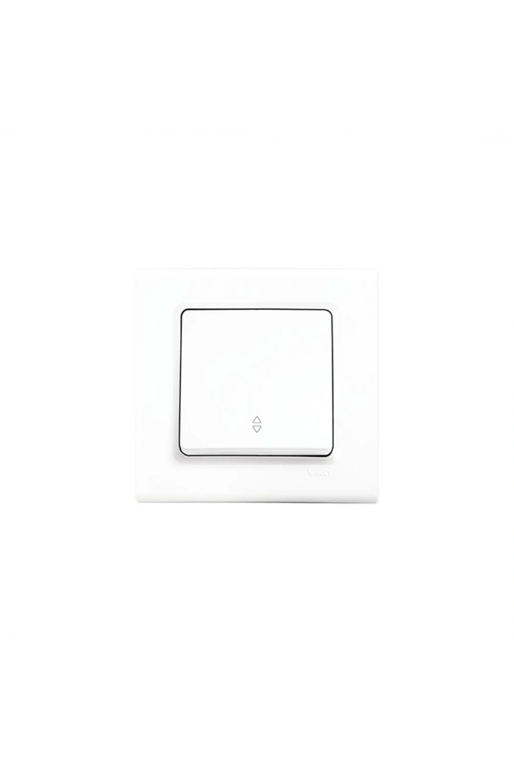 Viko-91400004 Linnera S ( Vavien & Çerçeveli ) Tekli Anahtar ( Beyaz )*12x10