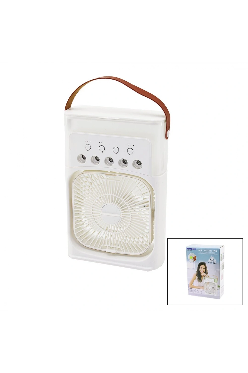 Wınnboss Ekl-13 (3in1) (hava Nemlendirme & Fan & Gece Lambası) (masa Üstü) Buzlu Vantilatör (360°)(usb Şarj) (3kdm Hız)*40