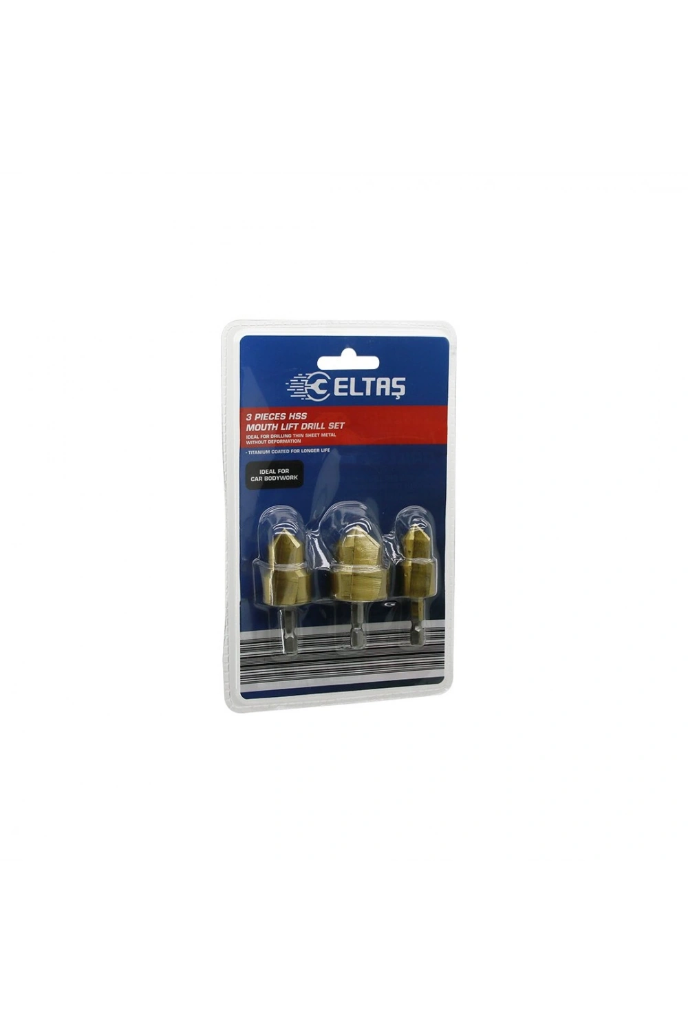 Workzone-25034325-73380 Lrd-64a (3pcs) Plastik Boru Açma (sac Metal Levha Delme) Bits Uç (15-19--24-31--18-24)*100