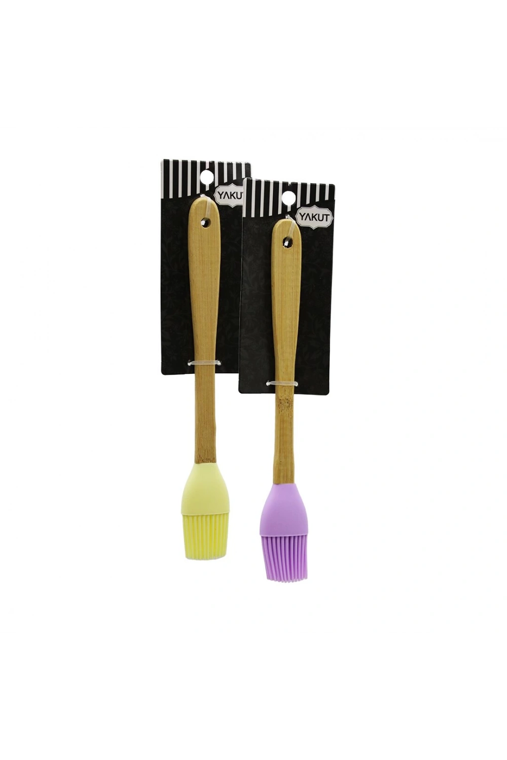 Yakut-10888 Ahşap Saplı & Silikon Yumurta Fırçası*240