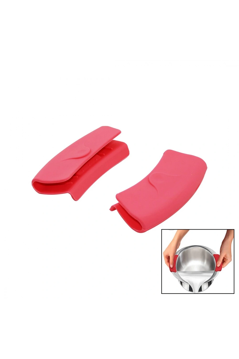 Yakut-10898 ( 2pcs ) ( Silikon ) Tencere Tava Tutucak*200