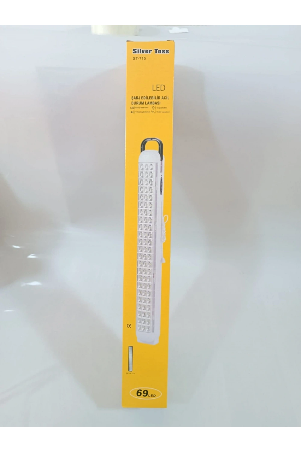 Yeni Silver Toss St-715 ( 69 Led ) Led Şarjlı Işıldak Fener*30