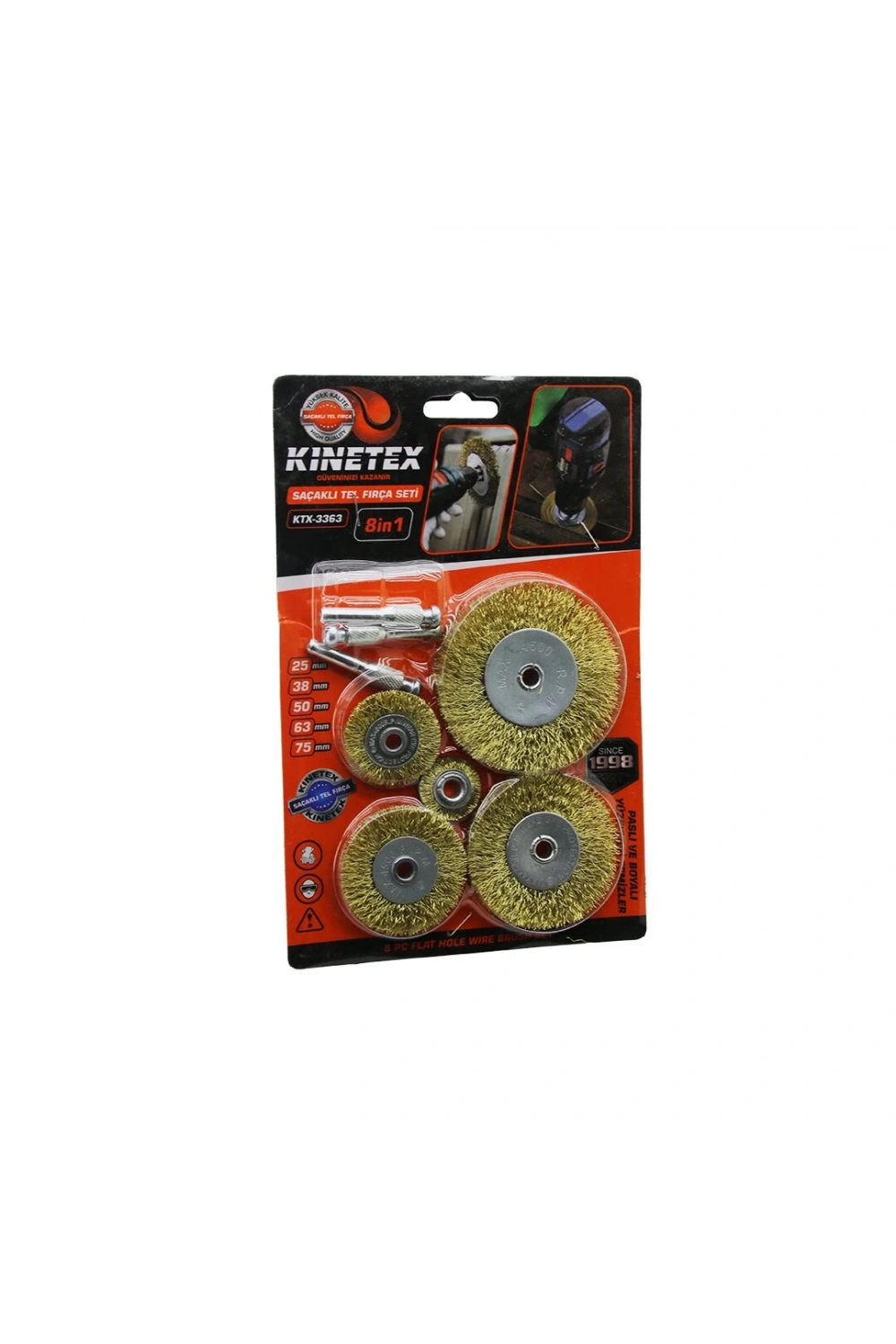 Yenii Knıtex Ktx-3363 Tel Fırça Set*!!!!!!