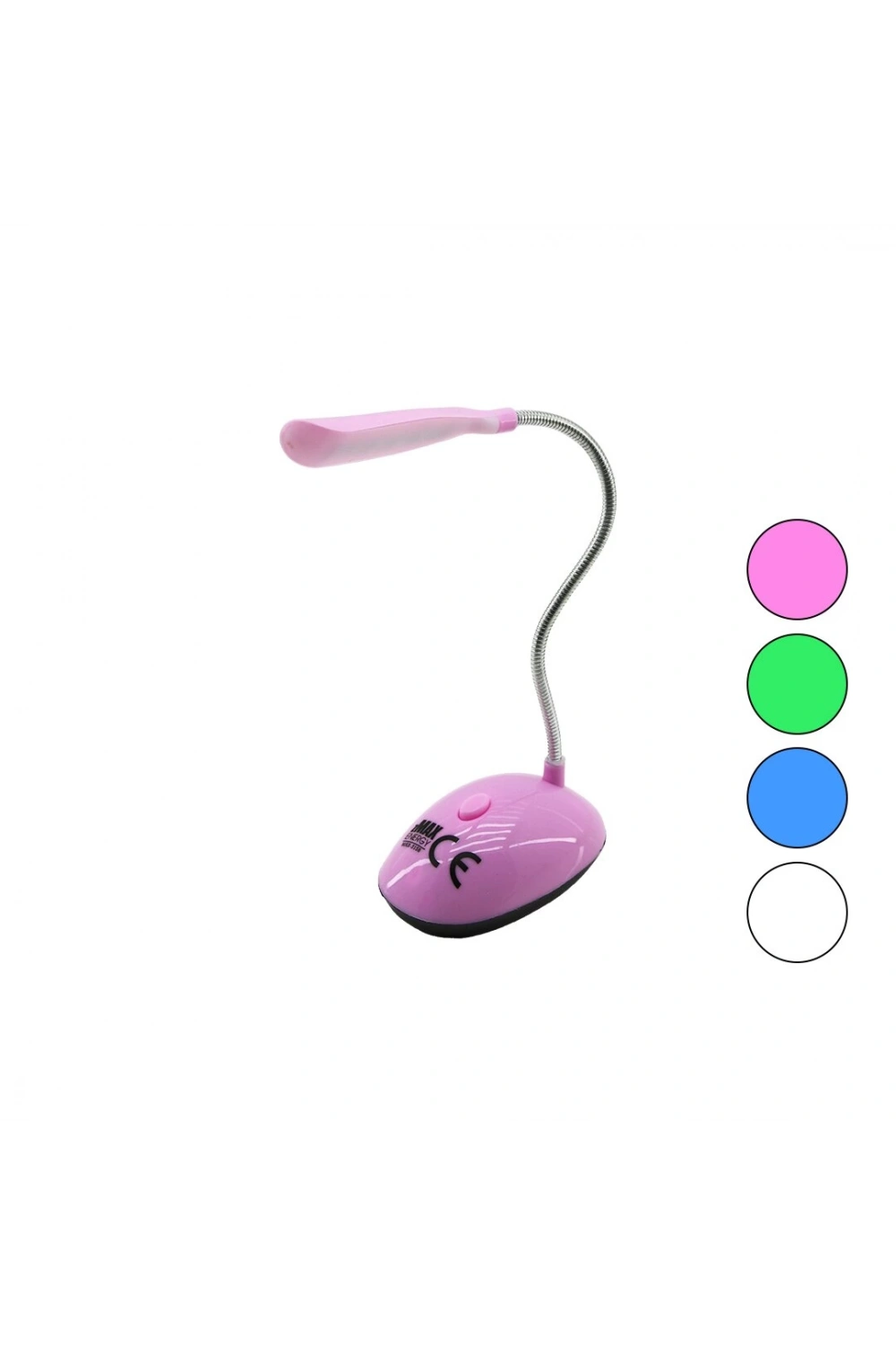 Zmax Energy Desk Light Max-3158 ( Mini ) ( Pilli & Yaylı ) Ledli Masa Lambası ( 3 X 1.5v Aaa Pil )*96