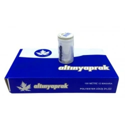 Egonex Altınyaprak ( 12pcs ) ( Beyaz ) ( 100 Mt ) Dikiş İplik*240