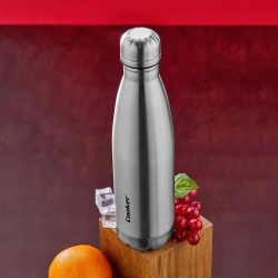 Egonex Cooker Ckr-2053 ( 500ml ) ( Krom ) Şişe Termos ( Paslanmaz Çelik & Kaydırmaz Tpr Taban )*24