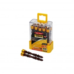 Egonex Dmax-4564 ( Pz2 X 65mm ) ( Çift Yönlü ) ( Yıldız ) Mıknatıs Uçlu Bits*10x120