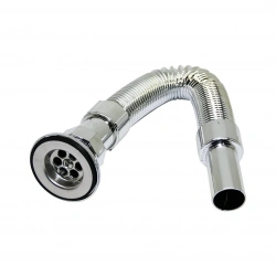 Egonex Dmax Dmx-4650 ( Krom ) Lavabo Sifonu ( Körüklü = 33---80cm )*100