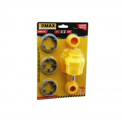 Egonex Dmax Dmx- 4761 (6pcs) Plastik Su Borusu ( Dış Diş Açma ) Matkap Ucu ( 1 & 1/2 & 3/4 )*60
