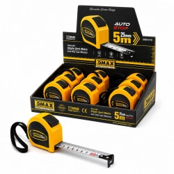Egonex Dmax Dmx-4778 ( 5mt X 25mm ) ( Otomatik ) Çelik Şerit Metre ( Stoplu )*12x8