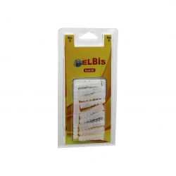 Egonex Elbis-50 ( No-8 ) Dübel Beyaz*12x24