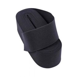 Egonex Huzur ( Siyah  & 3cm ) Paça Lastik Geniş 10mt.*30