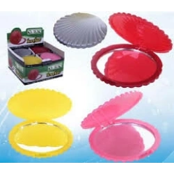 Egonex Koçlar No-03 Cep Ayna Midye Mod.yuvarlak*24x16