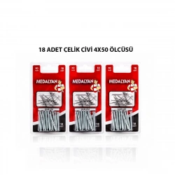 Egonex Medalyan Dl-20 ( 4x50 ) ( 18pcs ) ( Beton ) Çelik Çivi*12x12