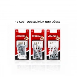 Egonex Medalyan Dl-34 ( 4x40 ) ( 10pcs ) Dübelli Vida*12x12
