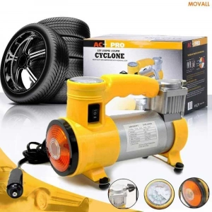 İtalyano Ka-735 ( Fenerli ) Oto & Araç Hava Kompresörü (çakmaklık Fişli) ( Dc 12v & 15a & 150psı & 35lpm )*20