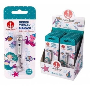 Egonex Anchor Gx-605 ( Bebe ) Tırnak Makası*12x40