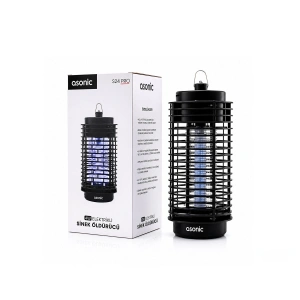 Egonex Asonic S24 Pro ( 4w & Siyah ) Kokusuz Taşınabilir Led Mavi Işıklı Sinek Öldürücü*30