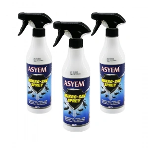 Egonex Asyem Mikro-sav ( Sıvı ) İlaç Sprey ( 450ml ) ( H.böcek & Akrep & Kene & Örümcek & Pire & S.sinek & T.kurusu )*6x4