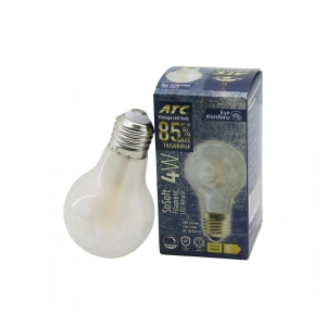 Egonex Atc-a60-ss Vintage Sosoft (4w & E27) (led Filament & Rustik Ampul) Lamba (kırılmaz Plastik Cam) (400 Lümen) (2200k) (25.000 Saat)*80