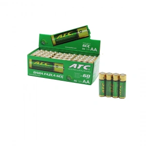 Egonex Atc R06 Kalem Pil (aa) ( 1.5v ) ( 60pcs )*1x20