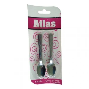 Egonex Atlas-706  6pcs Metal Çay Kaşık*100