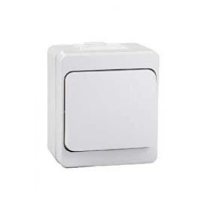Egonex Atom Sıva Üstü Anahtar Priz*12x10