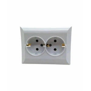 Egonex Atom Topraklı 2li Priz*12x10