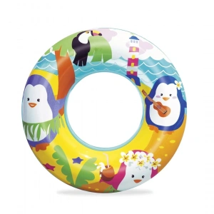 Egonex Bestway-36113 Desenli Çocuk Deniz Simit ( 51cm ) ( 3-6yaş )*36=k