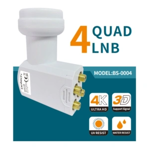 Egonex Botech Bs-0004 ( 4lü ) Uydu ( Lnb ) Unıversal Quad ( 4k Ultra Hd ) ( 0.1db )*50