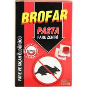 Egonex Brofar Pasta Fare Ve Sıçan Öldürücü 100gr*12x9