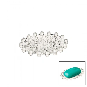 Egonex Burçin-0069 ( Şeffaf ) ( Katı ) Sabunluk*24x1