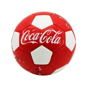 Egonex Coco Cola ( Futbol ) Topu Dikişli & Kırmızı Beyaz ( 420 Gr )*24