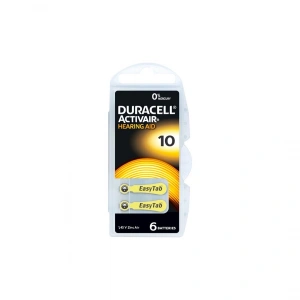 Egonex Duracell ( 10 ) ( 6pcs ) İşitme Cihazı Kulak Pili*10x10
