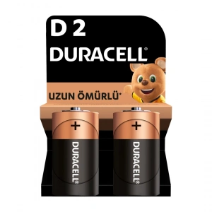 Egonex Duracell Lr20 ( D Büyük ) Pil ( 2li Kart )*10=k