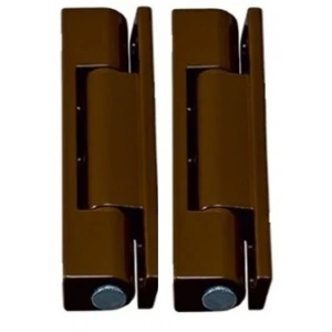 Egonex Düz Metal ( Kahverengi & Metal ) ( 95mm & Pvc Kapı ) Menteşe*20x7.5