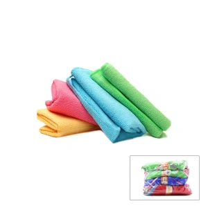 Egonex Ece Lıfe Ece-21 ( 4pcs ) Lüx Mikrofiber Dürüm Temizlik Bezi*12x10