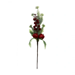 Egonex Enfa Enf-1216 ( Kokina & Elma ) Yapay Çiçek ( Dal = 35cm )*100x6