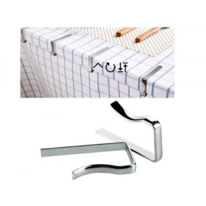 Egonex Erşen ( 4pcs ) ( Metal ) Masa Örtüsü Mandalı Kıskacı*100x10