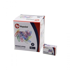 Egonex Fixpoint ( 50pcs ) P-2350 Renkli Ataş 28mmm*36x20