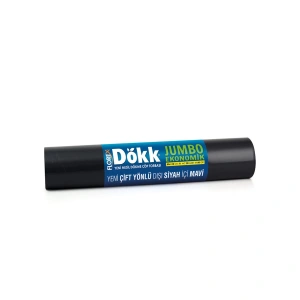 Egonex Florex-619 Dökk ( Eco Jumbo Çift Yönlü ) ( 20pcs ) 80x110cm Çöp Torbası*9=k