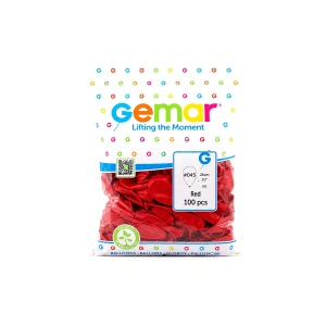 Egonex Gemar Gm-90-45 ( İç Mekan & Kırmızı ) Balon ( 10 & 26cm & 100pcs )*1x100